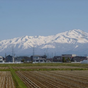 鳥海山に今年も種まきじいさん現る！