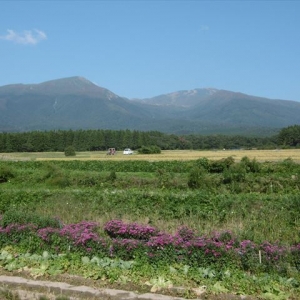 実りの秋、遊佐からの鳥海山！振り返れば日本海！