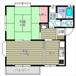 使い方で１ＬＤＫまたは２Ｋになる物件はいかがでしょうか？！